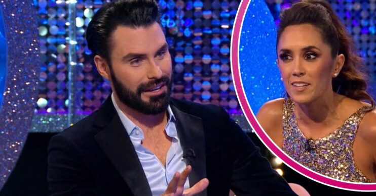 Rylan Clark and Janette Manrara on Strictly It Takes Two