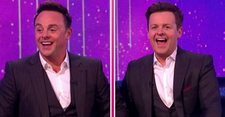 And and Dec both smile