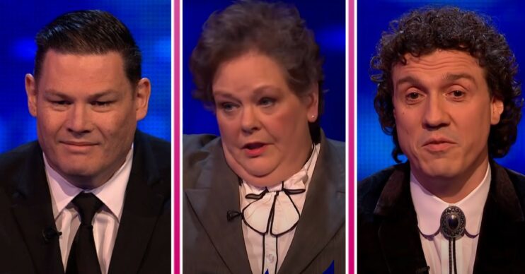 Mark Labbett, Anne Hegerty, Darragh Ennis on The Chase