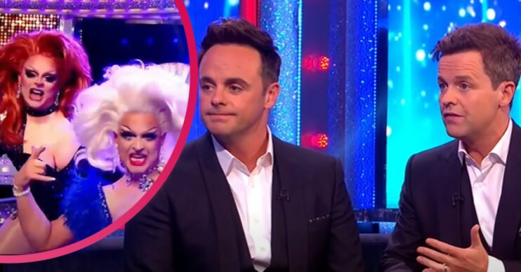 Ant and Dec perform in drag on Saturday Night Takeaway