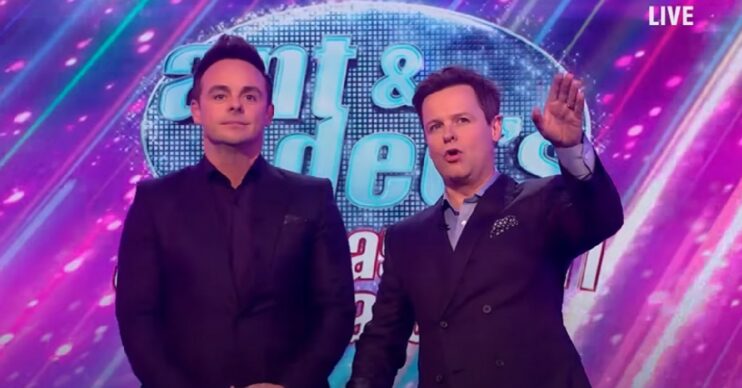 Ant and Dec on Saturday Night Takeaway