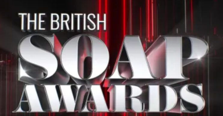 The British Soap Awards title frame 2023