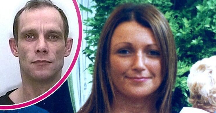Christopher Halliwell in police mugshot, Claudia Lawrence smiling