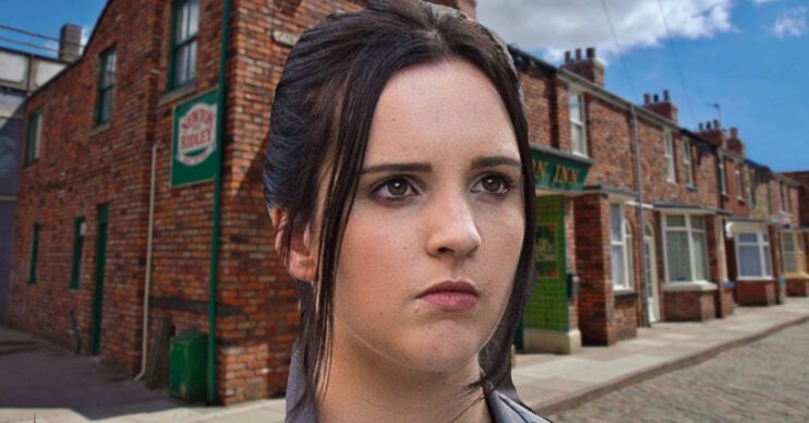 Coronation Street's Amy Barlow, the Coronation Street background of the Rovers