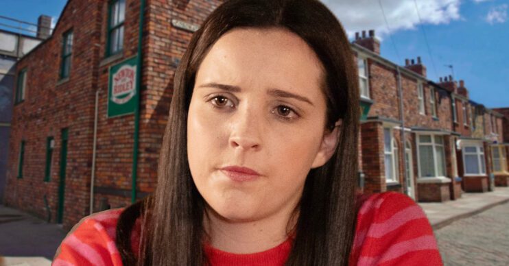 Coronation Street's Amy, the background of the Rovers