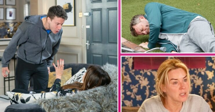 Coronation Street spoilers: first look week 34 comp image - Ryan, Carla, Paul and Cassie