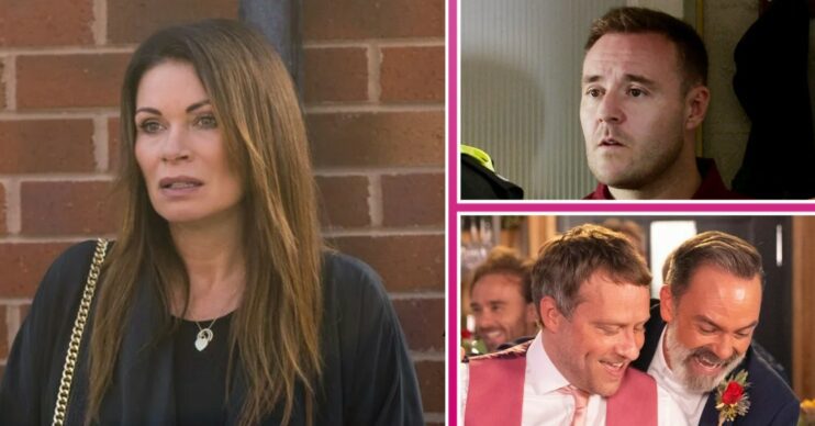 Coronation Street spoilers comp image: Carla, Tyrone, Paul and Billy