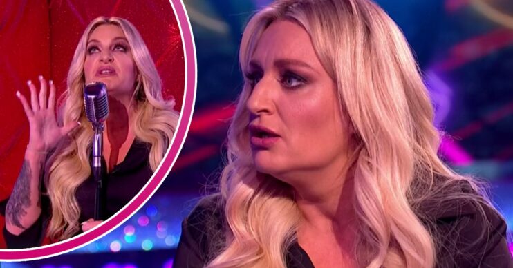 Daisy May Cooper looks shocked as she appears on Saturday Night Takeaway