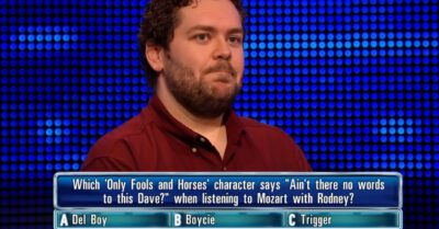 Bradley Walsh was gobsmacked after Dan answered wrong on The Chase