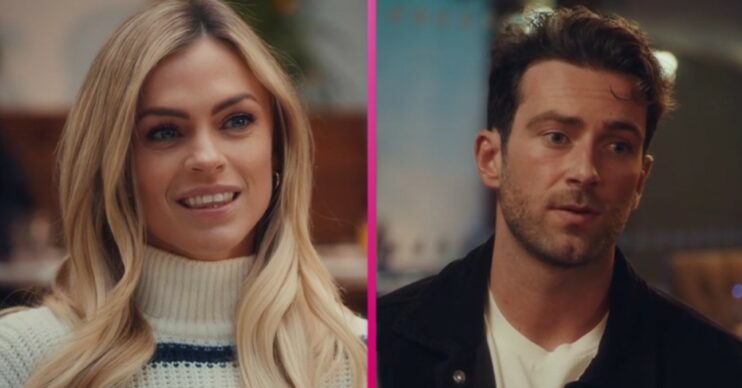 Emma and Digby smiling on Made In Chelsea