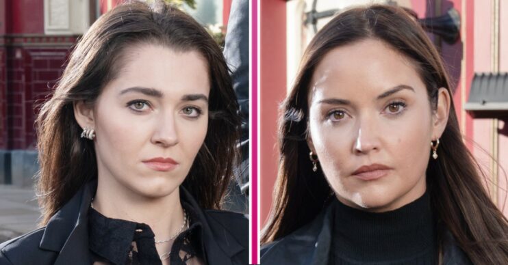 EastEnders newcomer Penny Branning alongside Lauren Branning in a comp image