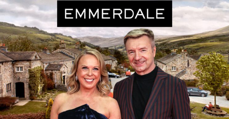 Emmerdale's logo, Torvill and Dean, the background of the Dales