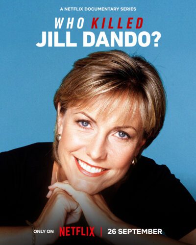 Promo shot for Netflix documentary Who Killed Jill Dando?