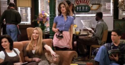 A scene from Friends