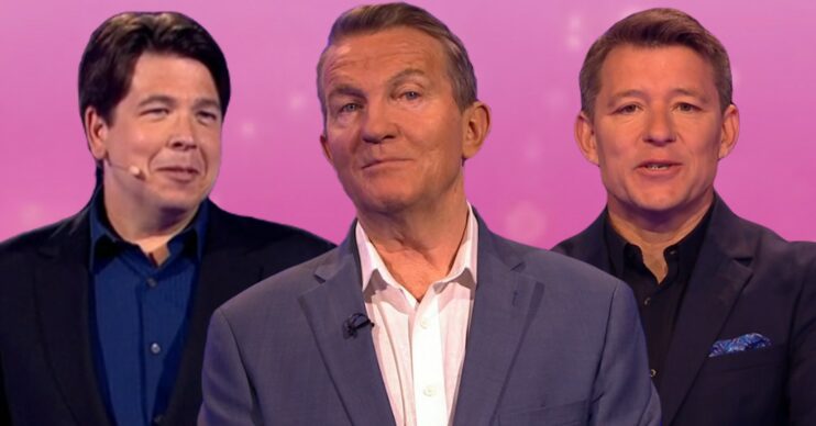 Michael McIntyre, Bradley Walsh and Ben Shephard on game shows