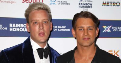 Gareth Locke and Ollie Locke pose for the camera