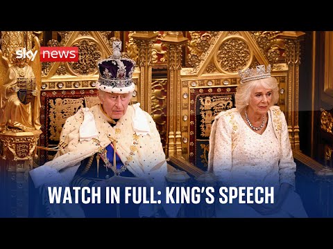 Watch live: King Charles delivers first King's Speech as monarch