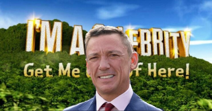 I'm A Celebrity campmate Frankie Dettori smiles