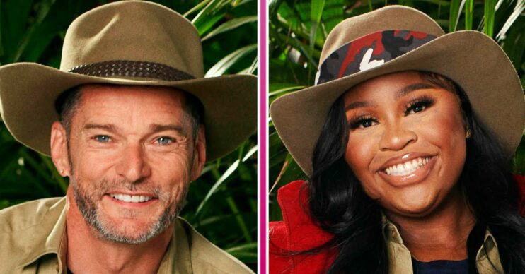 Fred Sirieix and Nella Rose on I'm A Celebrity comp image
