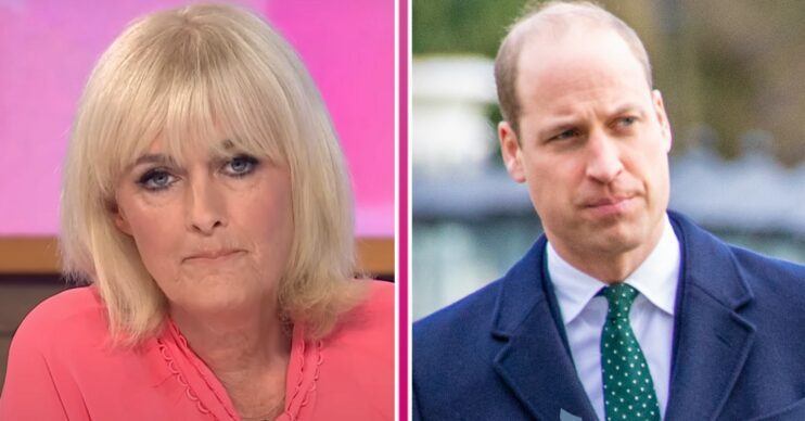 Jane Moore and Prince William