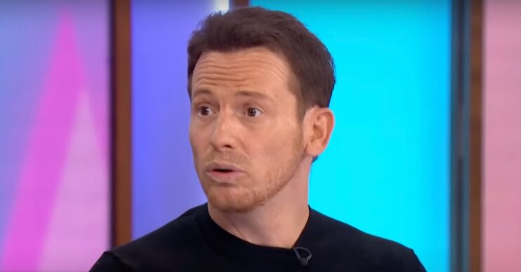 Joe Swash speaking on Loose Women