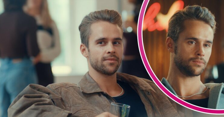 Julius Cowdrey smiling in Made In Chelsea