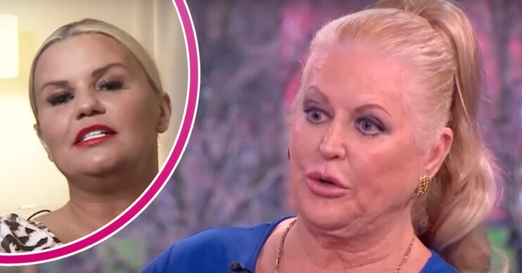 Kerry Katona and Kim Woodburn split image