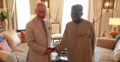 King Charles meets Bola Ahmed Tinubu