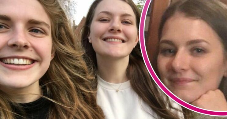 Libby Squire smiling with her friend