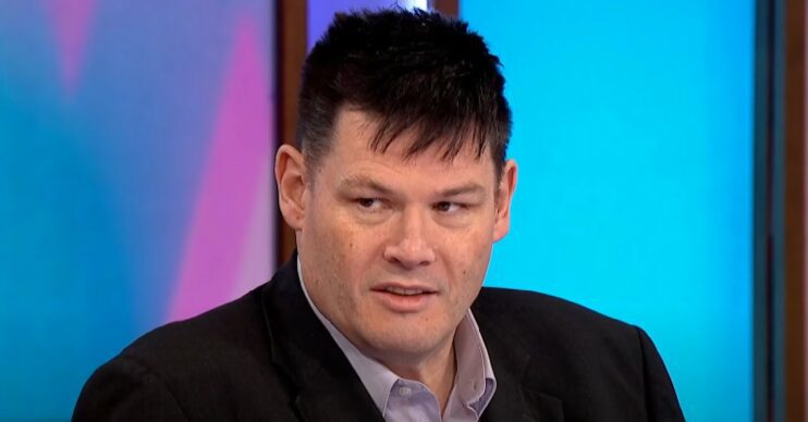 Mark Labbett looking serious on Loose Women