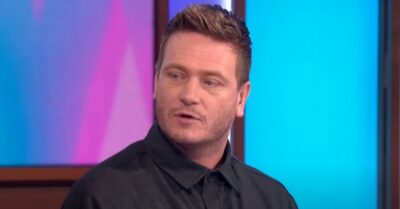 Matthew Wolfenden talking on Loose Women