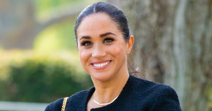 Meghan Markle smiling