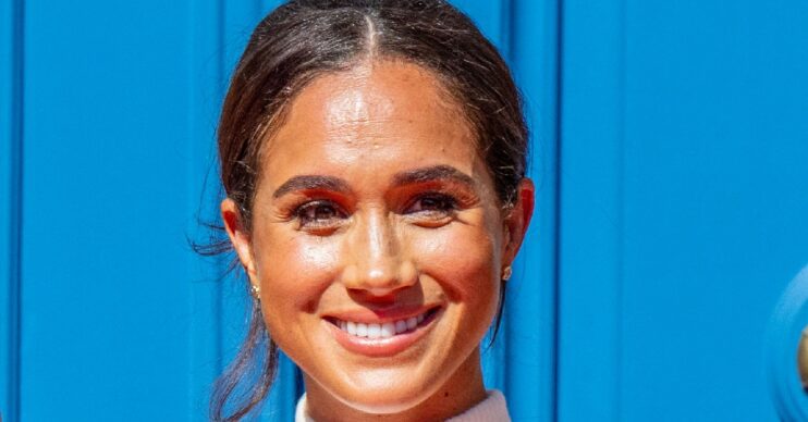 Meghan Markle smiling