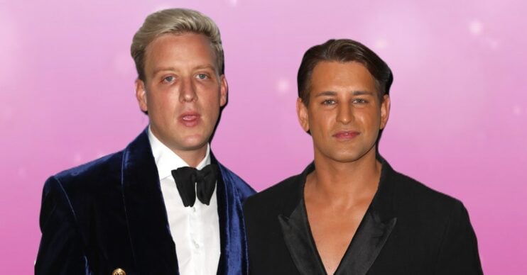 Gareth and Ollie Locke at event