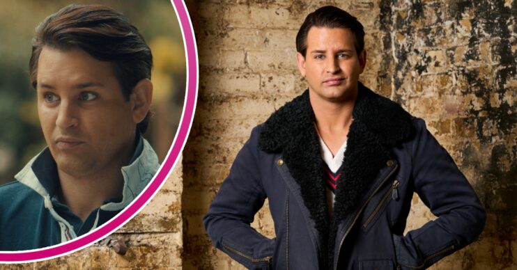 Ollie Locke-Locke posing in Made In Chelsea