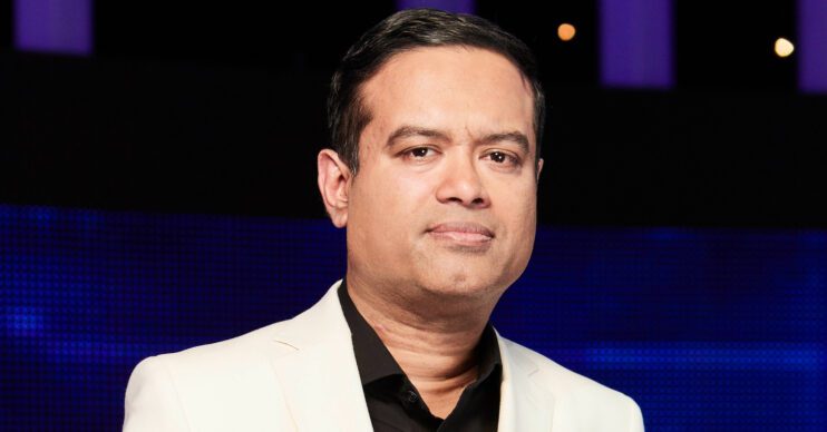 Paul Sinha smiles for The Chase