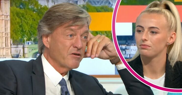 Richard Madeley and Chloe Kelly on GMB today