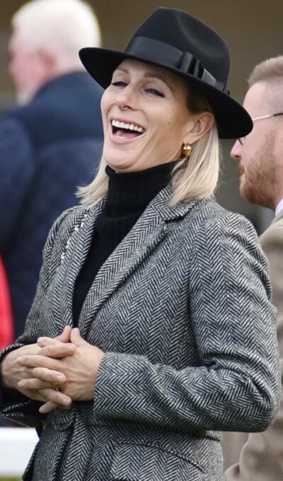 Zara Tindall laughs