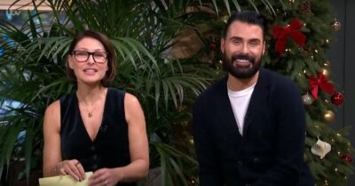 Emma Willis and Rylan Clark on This Morning