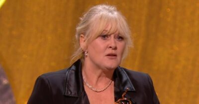 Sarah Lancashire at the NTAs