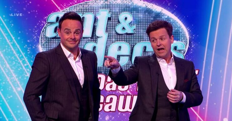 Dec as he made the remark on Saturday Night Takeaway