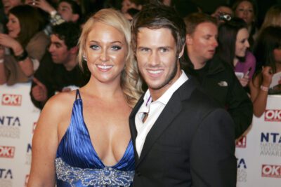 Josie Gibson and John James at the National Television Awards