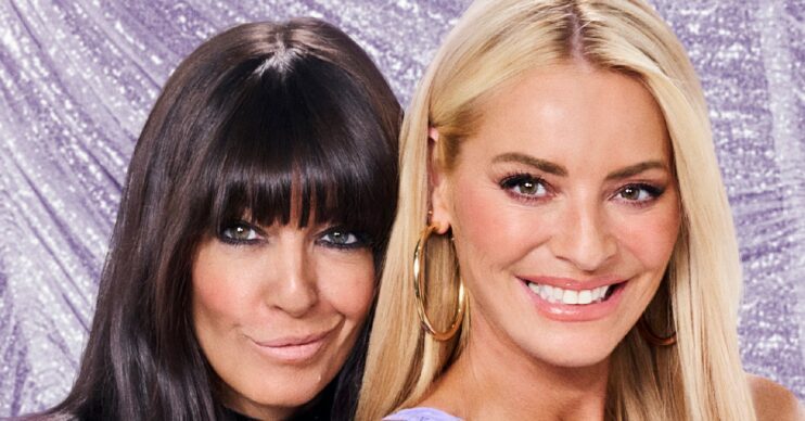 Strictly Come Dancing: up close headshots of Claudia Winkleman and Tess Daly