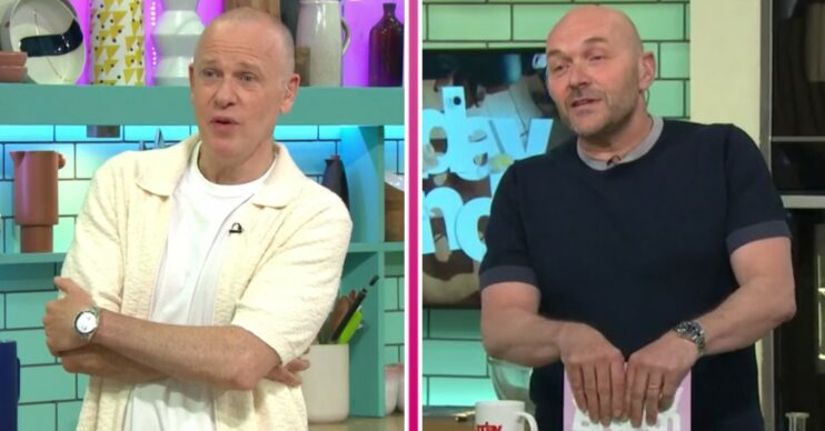 Alex James was a guest on Sunday Brunch today, hosted by Tim Lovejoy and Simon Rimmer