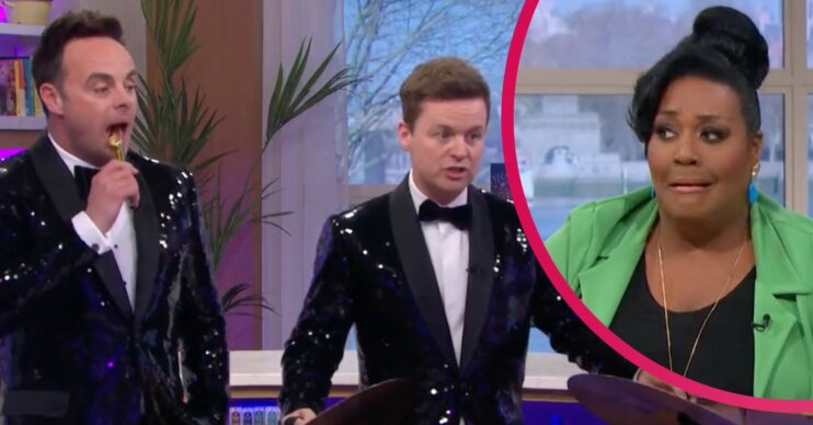 Alison Hammond jumps out of her seat as Ant and Dec gatecrash This Morning