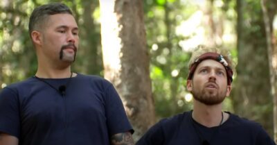Tony Bellew and Sam Thompson on I'm A Celebrity