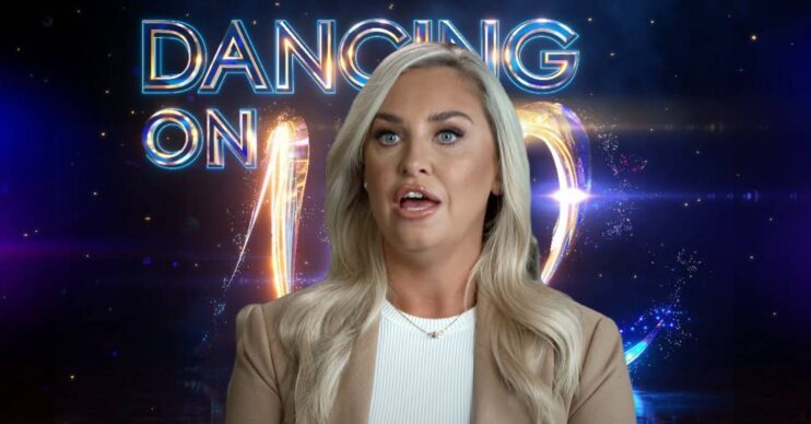 Josie Gibson / Dancing On Ice logo