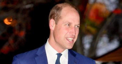 Prince William smiling