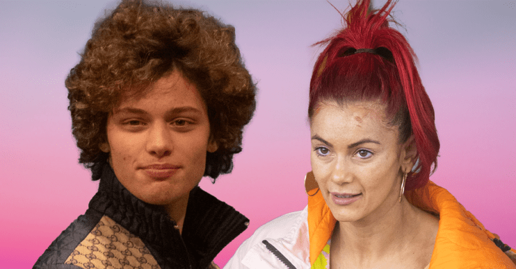 Strictly stars Bobby Brazier and Dianne Buswell leaving their hotel