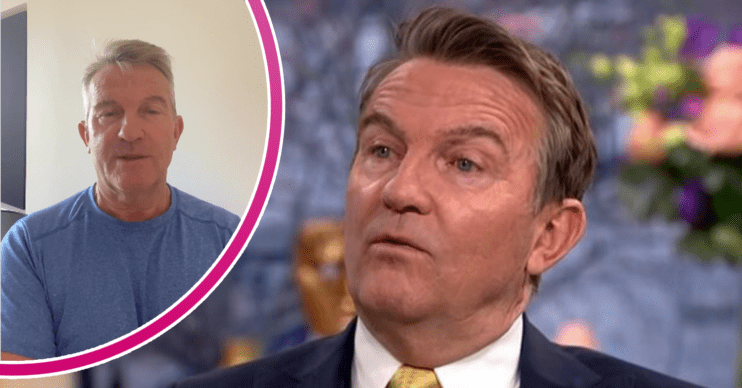 Bradley Walsh on This Morning and in a T-shirt in a new video